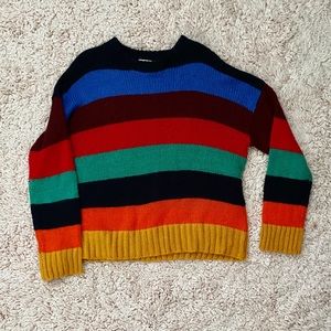 🌈 Rainbow Knit Sweater 🌈